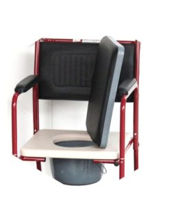 Commode FS691 with Detachable Arm and Foot Rest